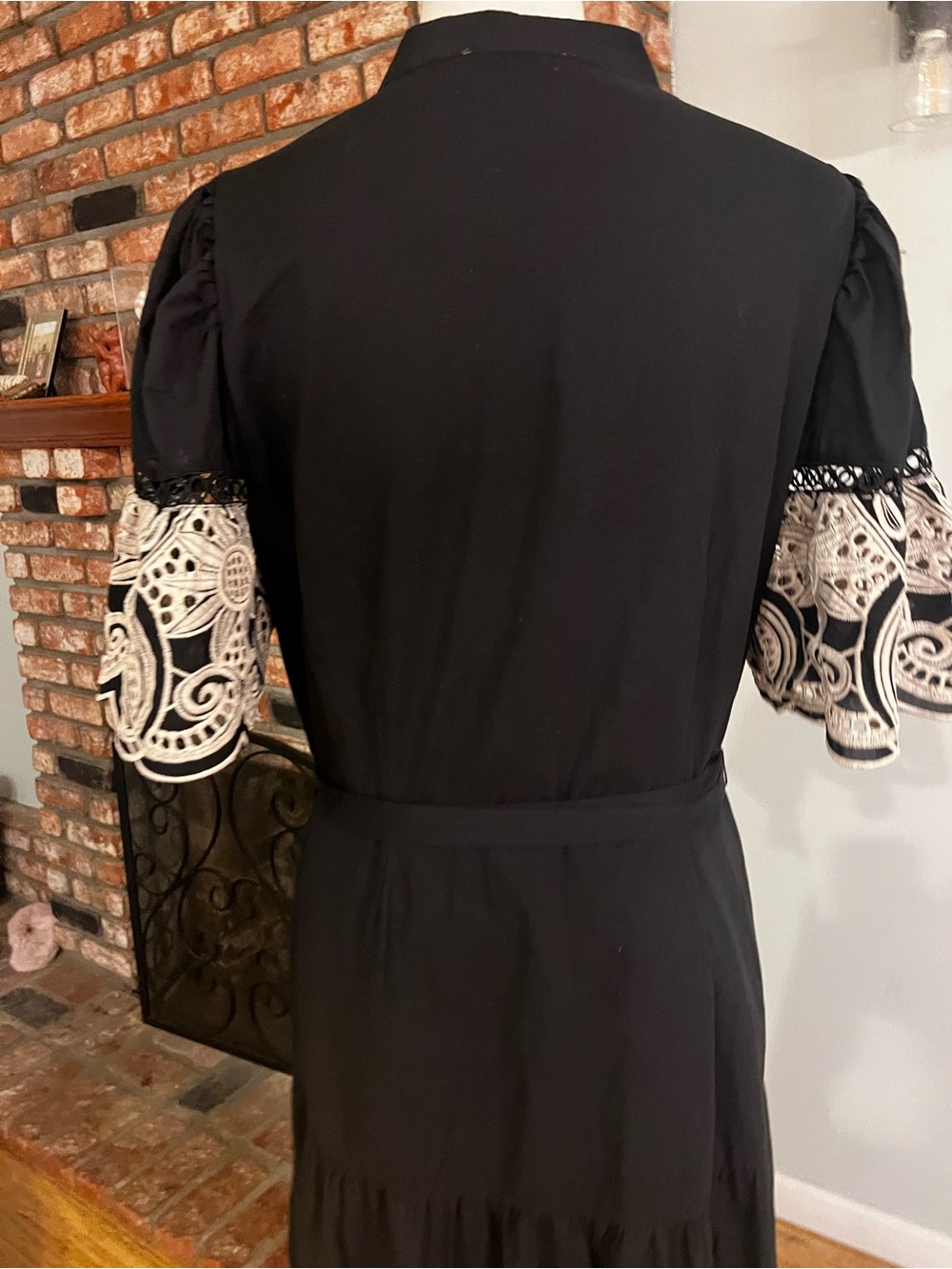 Love x Design NWOT $128 Southampton Embroidered Maxi Shirtdress - Picture 6 of 8